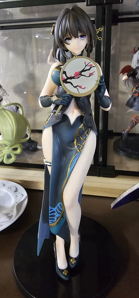 Jiumaocleu Statua Anime Ruan Mei Action Figure Personaggio del Gioco