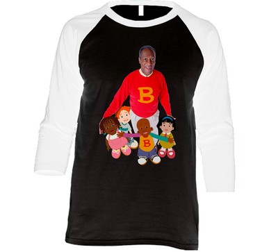 Little Bill Tv Series Bill Cosby Raglan 3/4 Sleeve Shirt