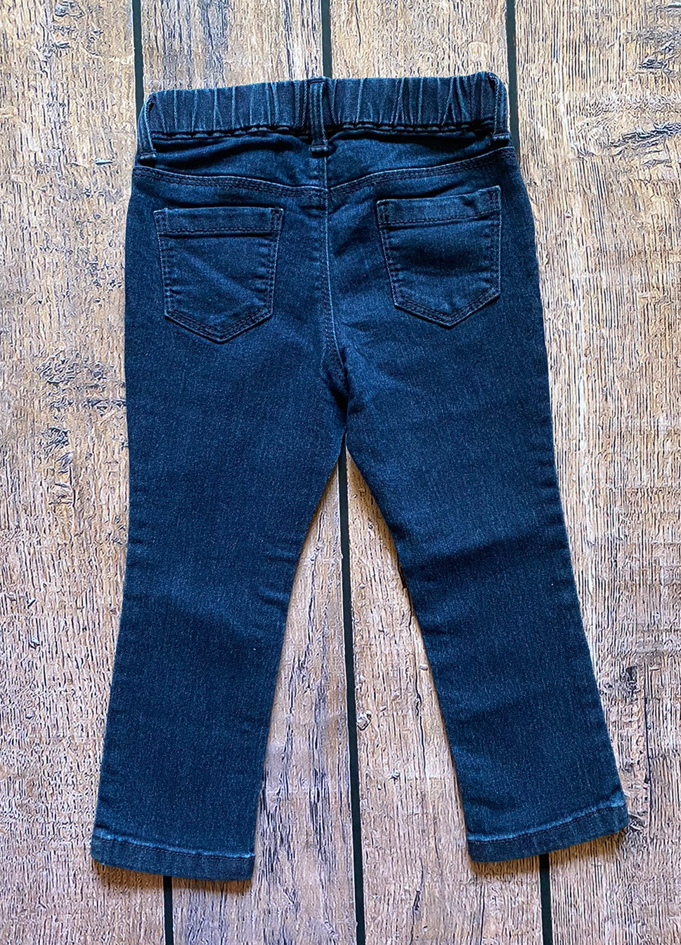 Toddler Girl 18-24 Months Gymboree Dark Wash Pull On Denim Jeggings Jeans
