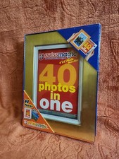 Swiss Magic Photo Album and Frame 4  x 6  40 --Store 40 photos in one-- NEW