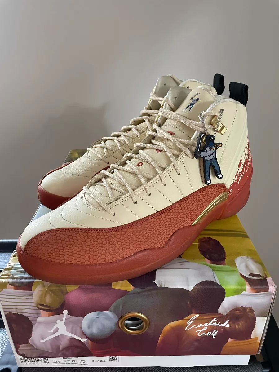 Jordan 12 Eastside Golf Out of the Clay Size 12.5 Retro DV1758-108 Muslin Black