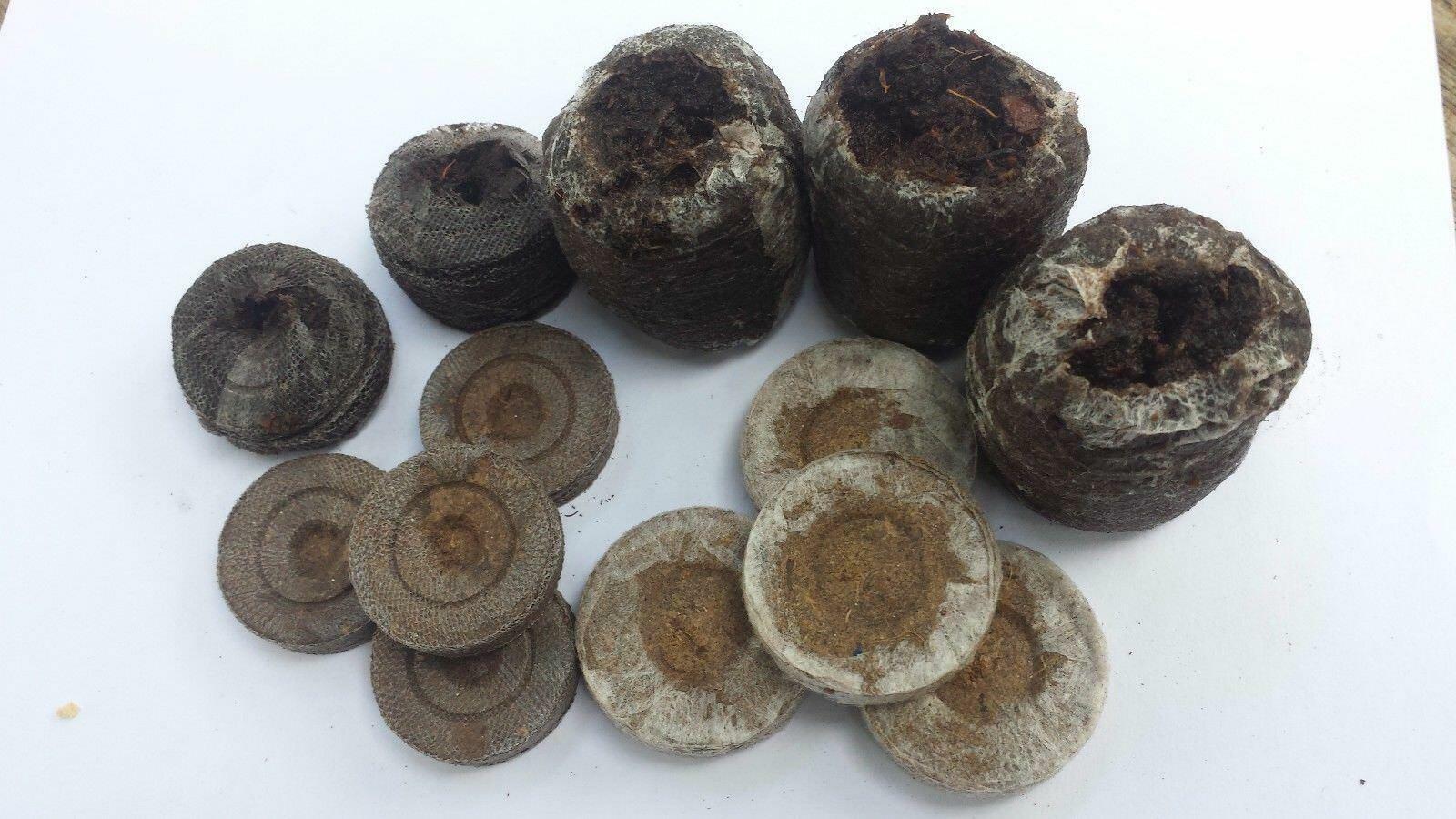 JIFFY 7 44MM X 42MM PEAT/COMPOST PLUG PELLETS X 25