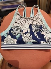 Athleta Girl Multicolored Swim Suit Top L/12