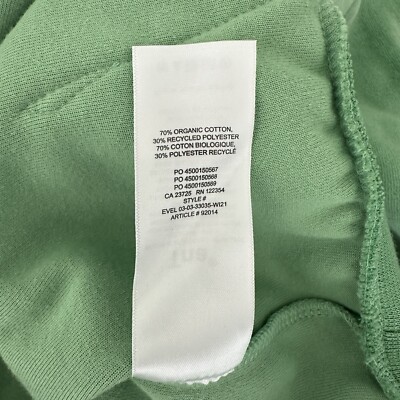 Aritzia TNA Velour Green Hoodie Size Medium | eBay