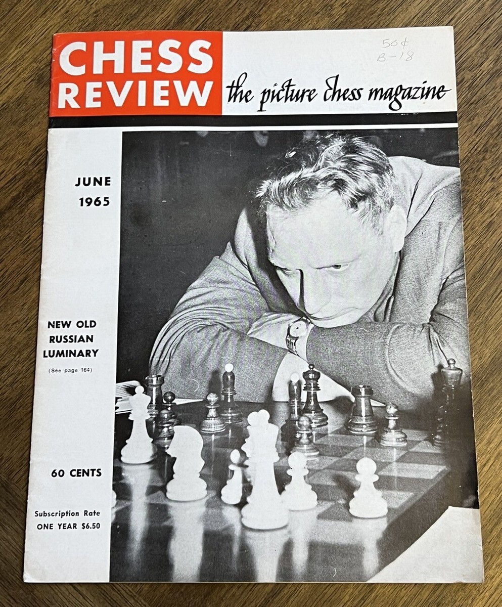 Vintage Chess Review The Picture Chess Magazine June 1965 | eBay