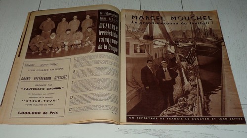 MIROIR SPRINT 622 1958 FOOTBALL CUP FINAL BOLTON-MANCHESTER CHARLTON STADE REIMS - Imagen 2 de 8