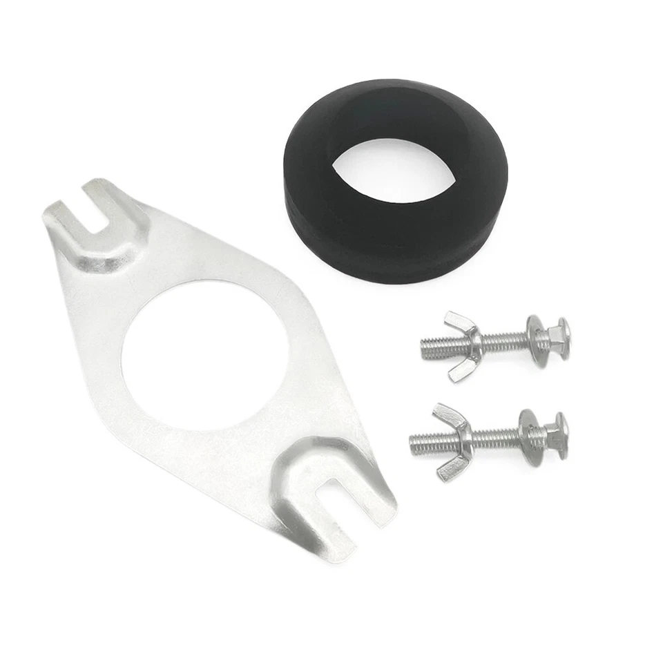 Donut Coupling Kit for WC Toilet Pan Cistern Complete Set with Plate and Bolts - Image 2 of 4
