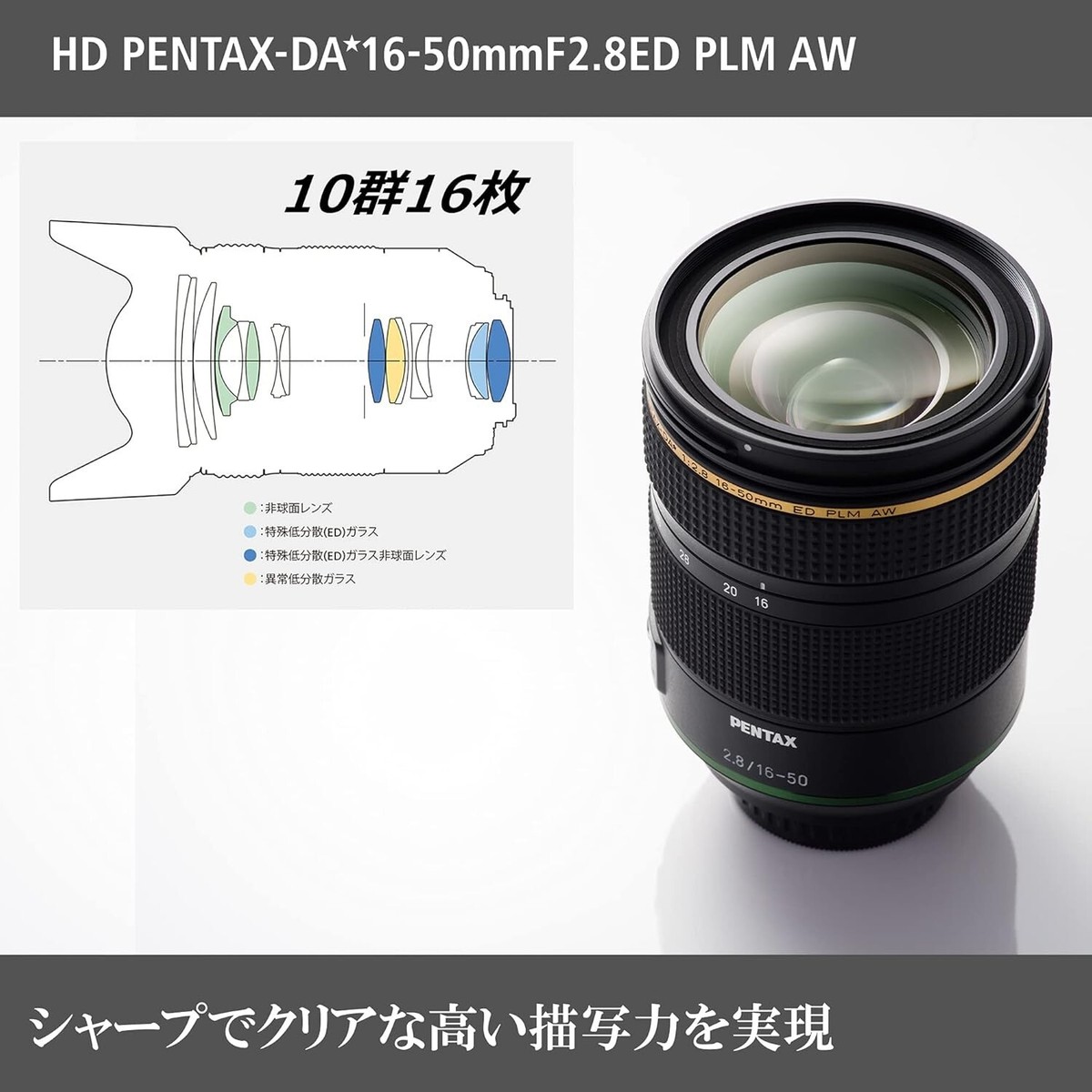 Box Pentax HD DA 16-50mm f/2.8 ED PLM AW from Japan Lu41 for sale