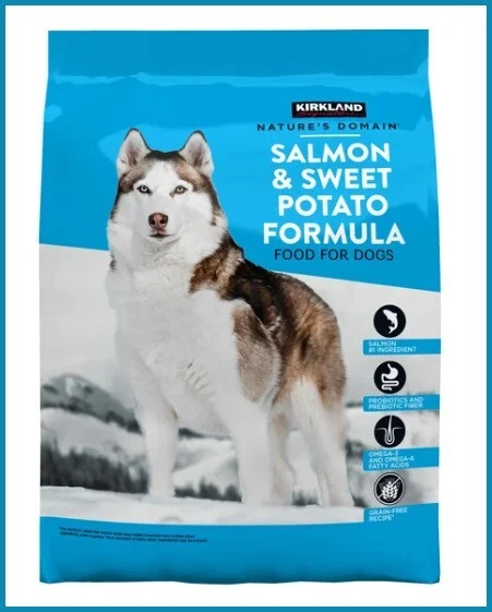 Kirkland Nature's Domain Dog Food Salmon & Sweet Potato Grain-Free 25 lbs Dry
Opens in a new window 