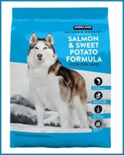 Kirkland Nature's Domain Dog Food Salmon  Sweet Potato Grain-Free 25 lbs Dry
