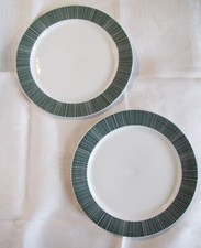 2 (von 4) Thomas TC 100 Speiseteller grüne Streifen große Teller 25 cm Durchmess