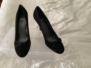 stuart weitzman new size 10 black ballet pumps new w/o box