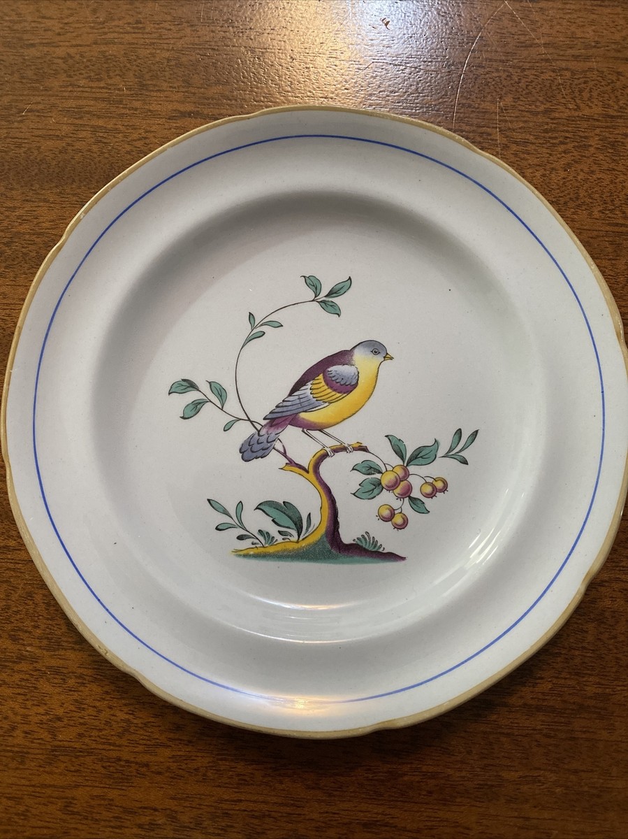 Spode Queens Bird Bread Plates