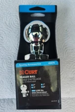 Curt  2" Trailer Ball, 1" X 3" Shank, 6,000 Lbs., Chrome #40074