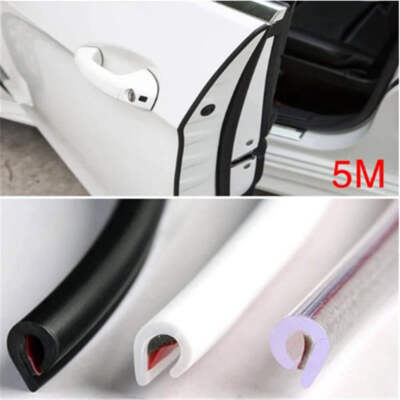 5m U Typ Universal Auto Türschutz Kantenschutz Blende Styling Zierleiste