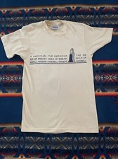 Vtg 1980s Hanes Fifty-Fifty American Bell Ringers Guild Single Stitch Medium Tee