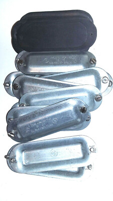 Appleton Form 35 Conduit Body Cover 1/2'' O-Z/Gedney Spec 5 Gaskets Qty 12+