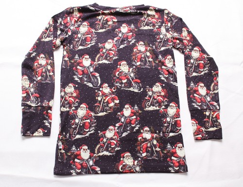 Bums & Roses Kid's Clausin' Trouble 2-Piece Pajama Set CG2 Multicolor Size 5/6Y - Picture 5 of 9