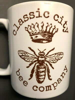 Athens Georgia Mug Classic City Bee Company Mug ~ Queen Bee ~ New  