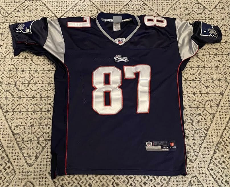 Rob Gronkowski #87 New England Patriots NFL Football Size 48 | eBay