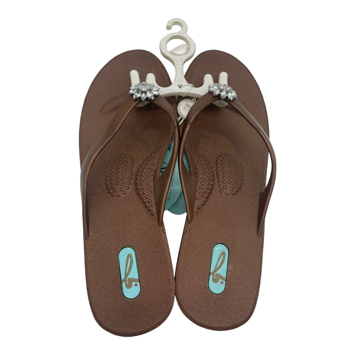 Buy Women's Oka-B Cynthia Copper Colored Sandals Rhinestone