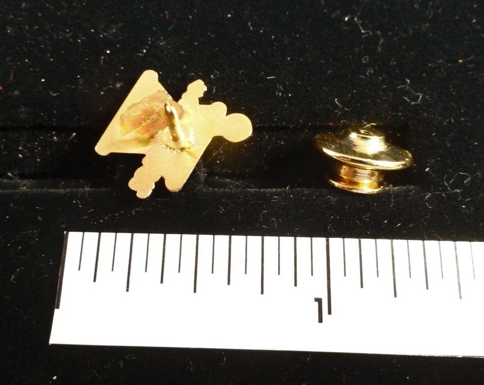 Pin de solapa color dorado: - PREMIO WALGREEN: "3" Foto 2 de 3