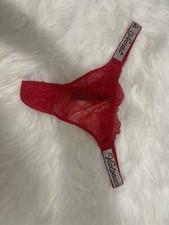 Victoria's Secret Shine Strap Thong Panty Size M