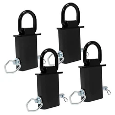 Stake Pocket D Rings 4Pcs 12,000lbs Heavy Duty Removable For Utility Trailers