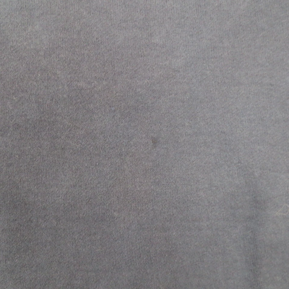 Moletom Oakley Lockup com capuz masculino XL azul marinho pulôver soletrado logotipo gráfico - Imagem 2 de 4