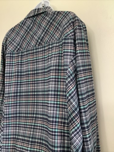 Camisa de franela a cuadros para mujer Cabela talla XL con botones logotipo bordado - Imagen 18 de 20
