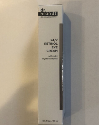 DR. BRANDT 24/7 Retinol Eye Cream 0.5 oz NIB $55