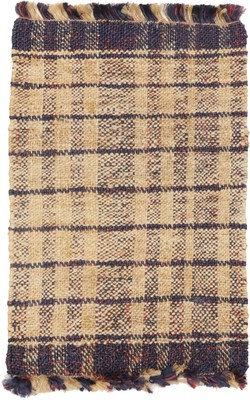 Hand-Crafted Jute Sumak Flat-Weave Rug Modern Bedroom Bathroom Carpet 2X3 ft