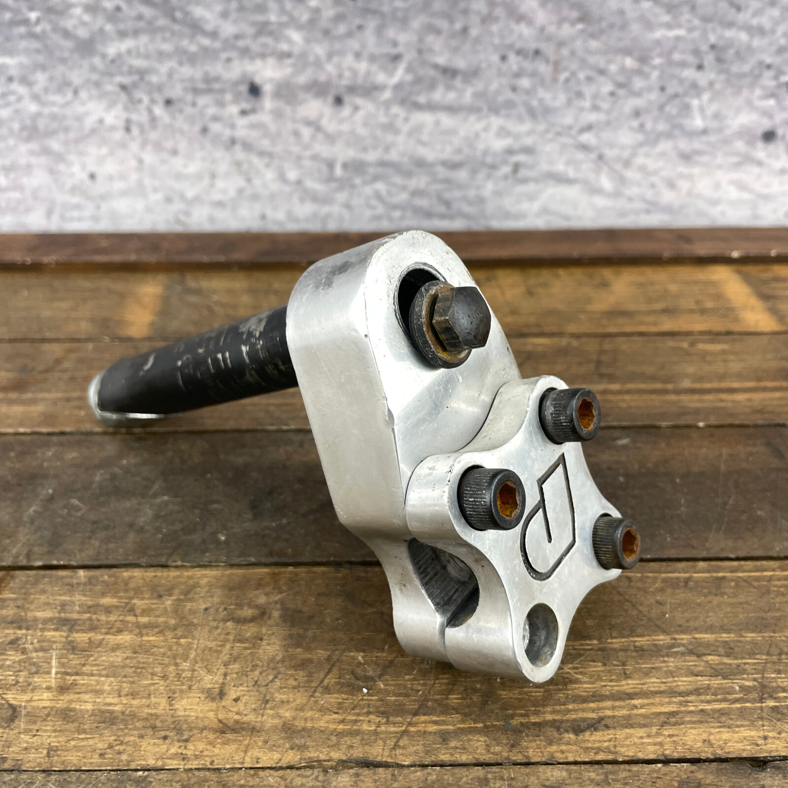 Powerlite BMX Stem Clover Corner Stamped Parts 1 in 22.2 Old School BMX GT 94