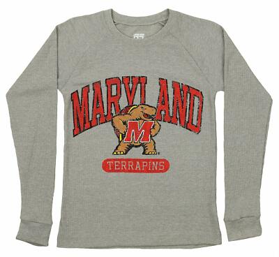 Genuine Stuff NCAA Youth Maryland Terrapins Victory Logo Long Sleeve Tee