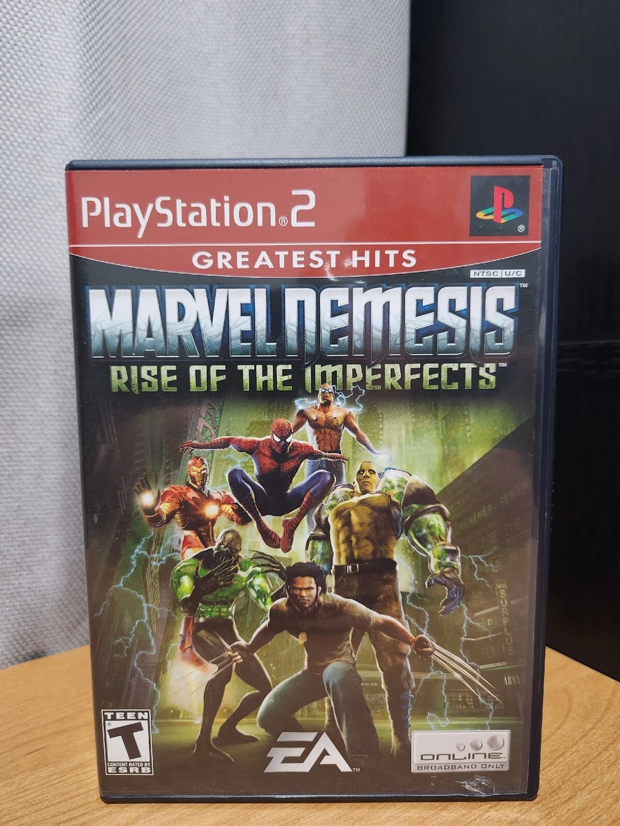 Marvel Nemesis Rise Of The Imperfects Playstation 2 PS2