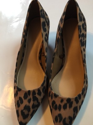 old navy leopard heels