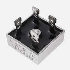 1pcs KBPC2510 Diode Bridge Rectifier Single Phase Metal Case 1000V 25A KBPC-2510