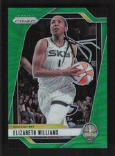 Elizabeth Williams 2024 Panini Prizm WNBA Green Prizms #24