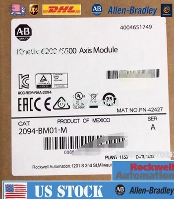 2094-BM01-M KINETIX 6200/6500 AXIS POWER MODULE 400/460V 9A New Sealed AB