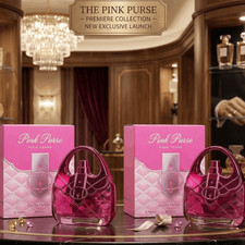 Pink Purse EDP 2x100ml Women Perfume Set Feminine Gift For Her Opening notes