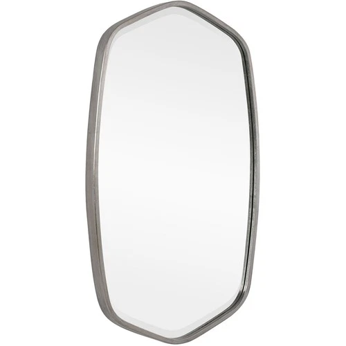 Uttermost 09703 Duronia 36 X 22 inch Brushed Silver Wall Mirror - Picture 3 of 7