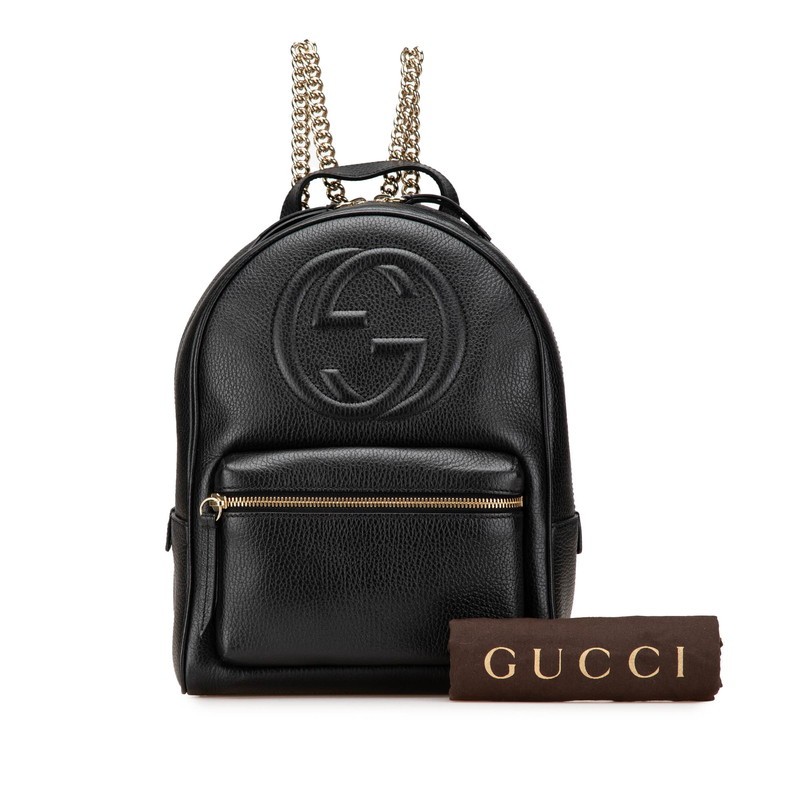 GUCCI Soho Interlocking G Backpack Backpack 53619… - image 9