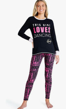 Licensed Ladies Womens Strictly Come Dancing Pyjamas Small 8-10 New With Tags