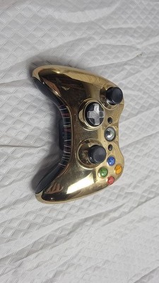 Microsoft Xbox 360 Wireless Controller Gold C-3PO Star Wars RARE 