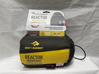 Sea To Summit ThermoLite Reactor Midweight Sleeping Bag Liner - Reg MUMMY