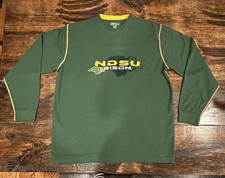 Vintage NCAA North Dakota State University NDSU Bison Long Sleeve Shirt Sz L