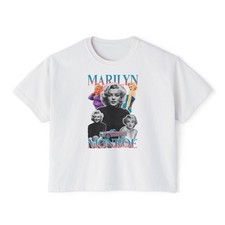 Marilyn Monroe collage Tee Vintage Hollywood pop art