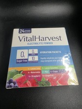 24 Sticks Electrolytes Powder Packets 7 Flavors Sugar Free Hydration 06/27