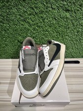 Size 10.5M/12W - Jordan 1 Retro Low OG SP Travis Scott Medium Olive Multiple Si