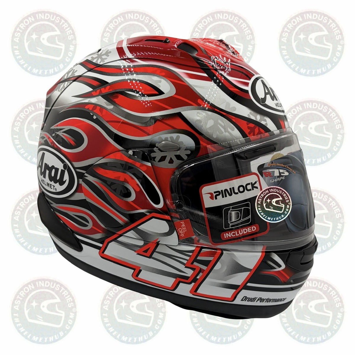 Arai Corsair-X Haga GP Motorcycle Helmet - XL - QR Discount | eBay